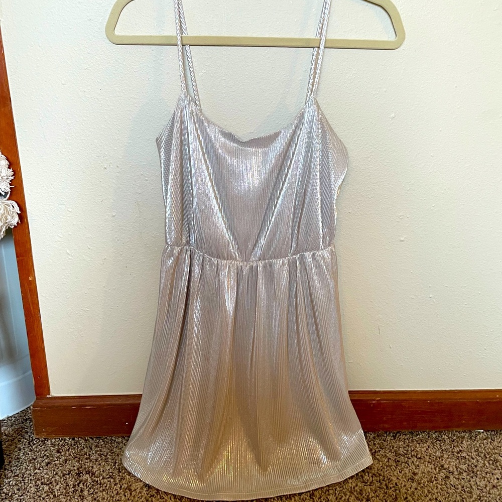 Small Shimmery Gold Forever 21 Dress